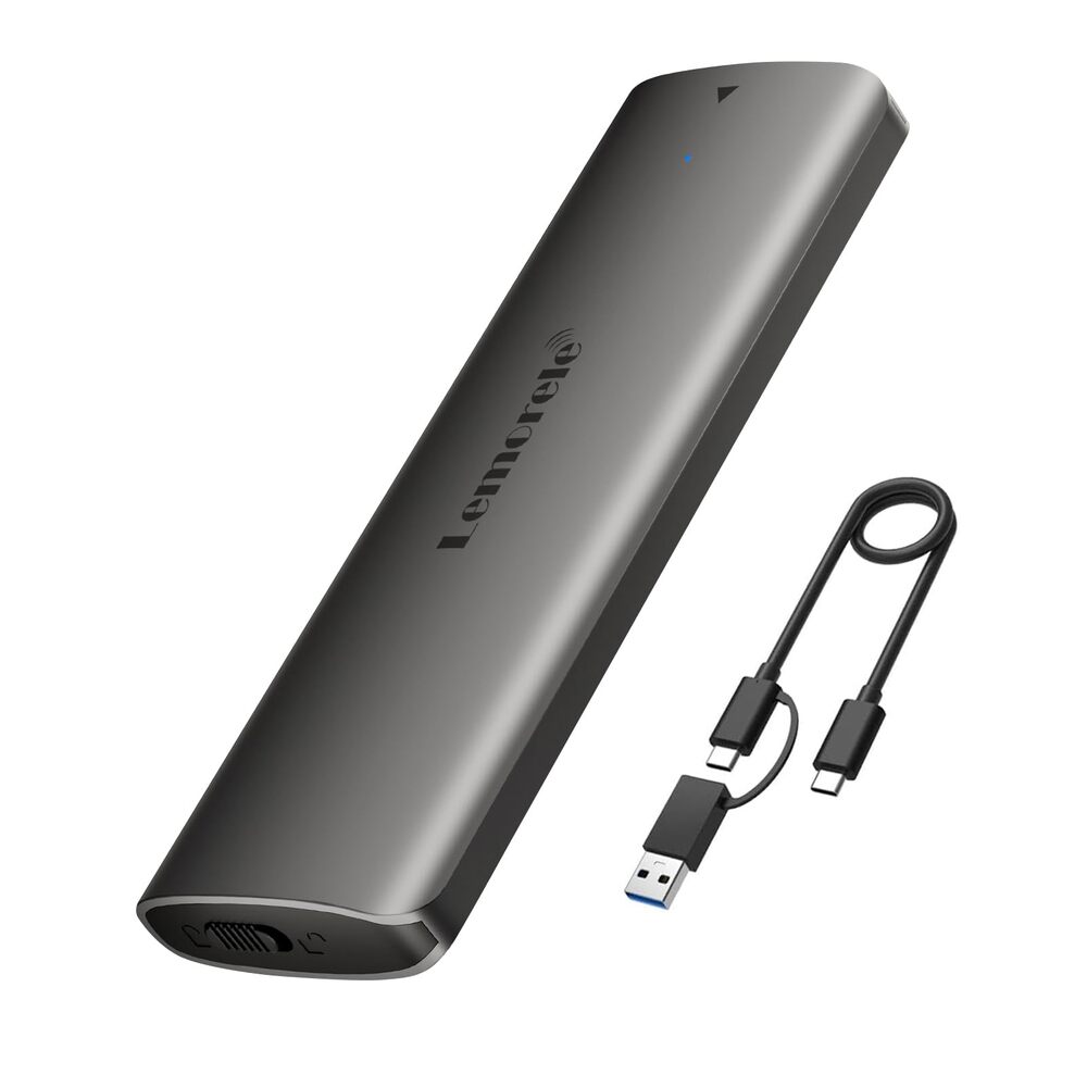 Aluminum M.2 NVMe Enclosure, USB 3.2 Gen2 10Gbps Tool-Free ,SSD (G2-1055)
